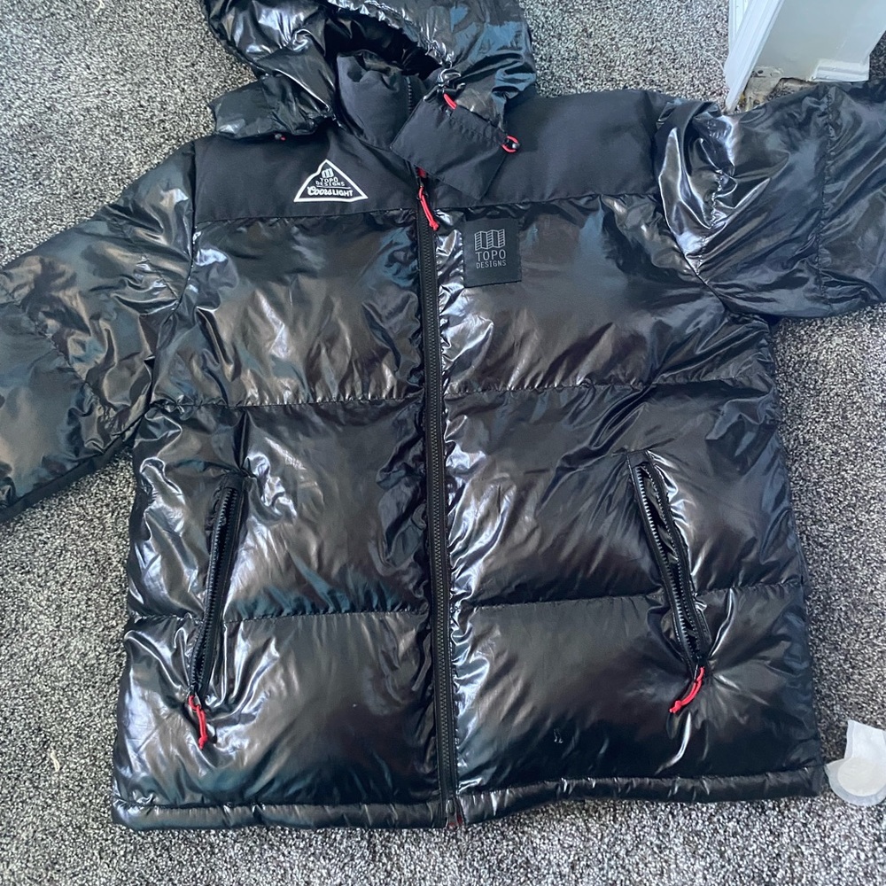 Topo designs men’s puffer jacket